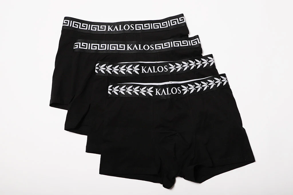 Lot de quatre boxers en coton stretch - Image 6