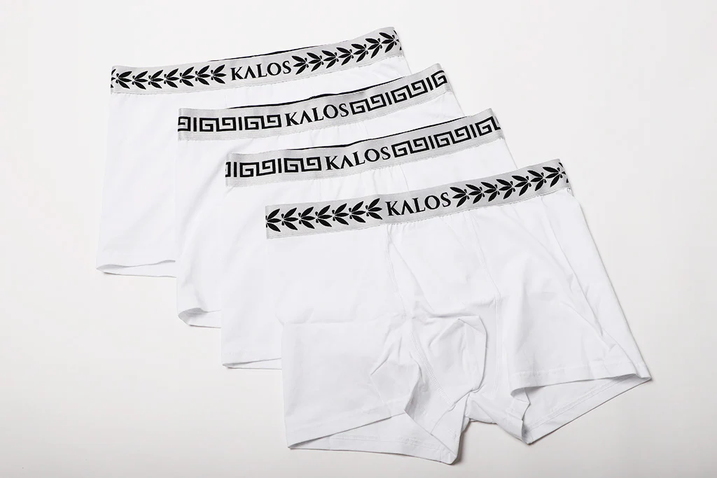 Lot de quatre boxers en coton stretch - Image 7