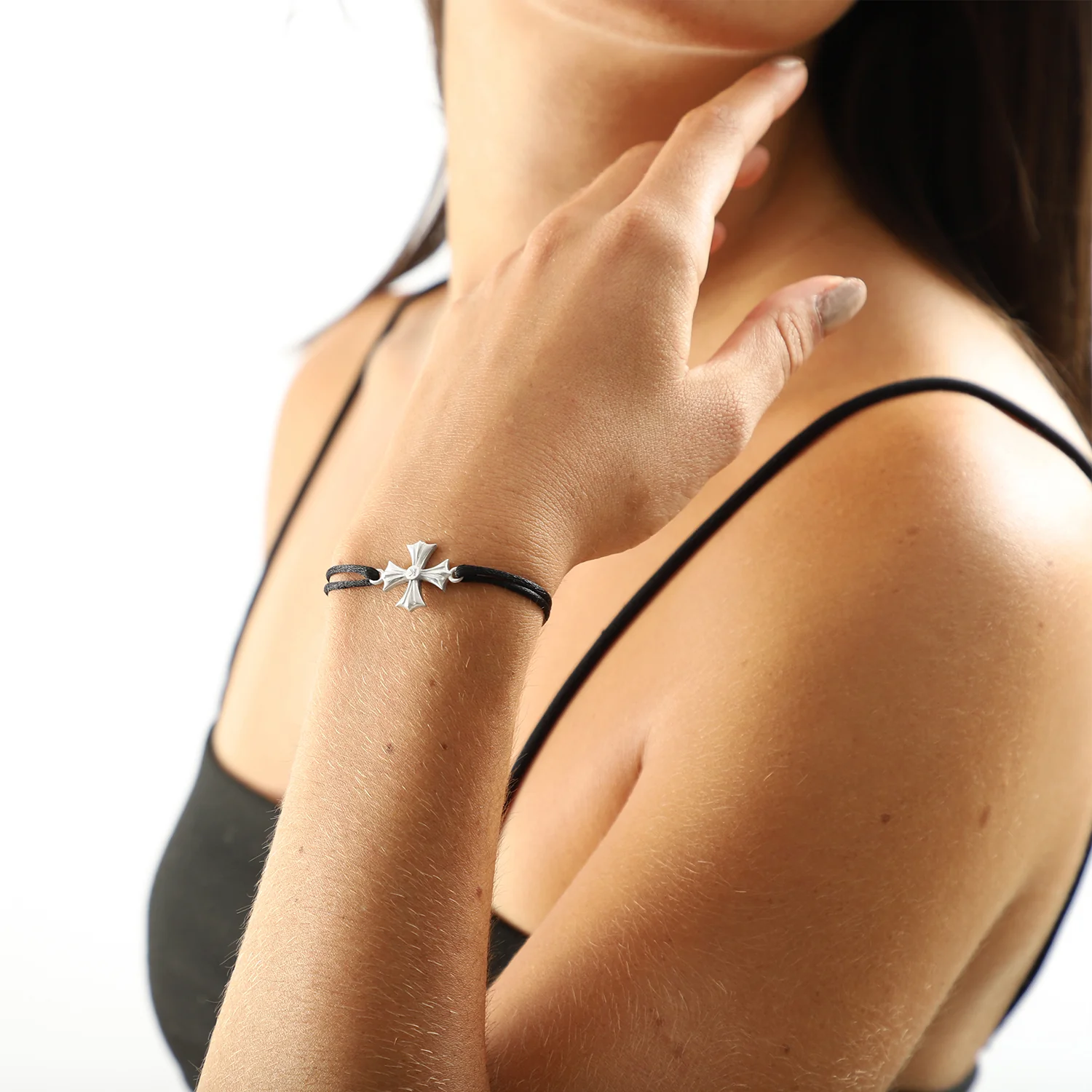 Bracelet Aeternam sur cordon - Image 7