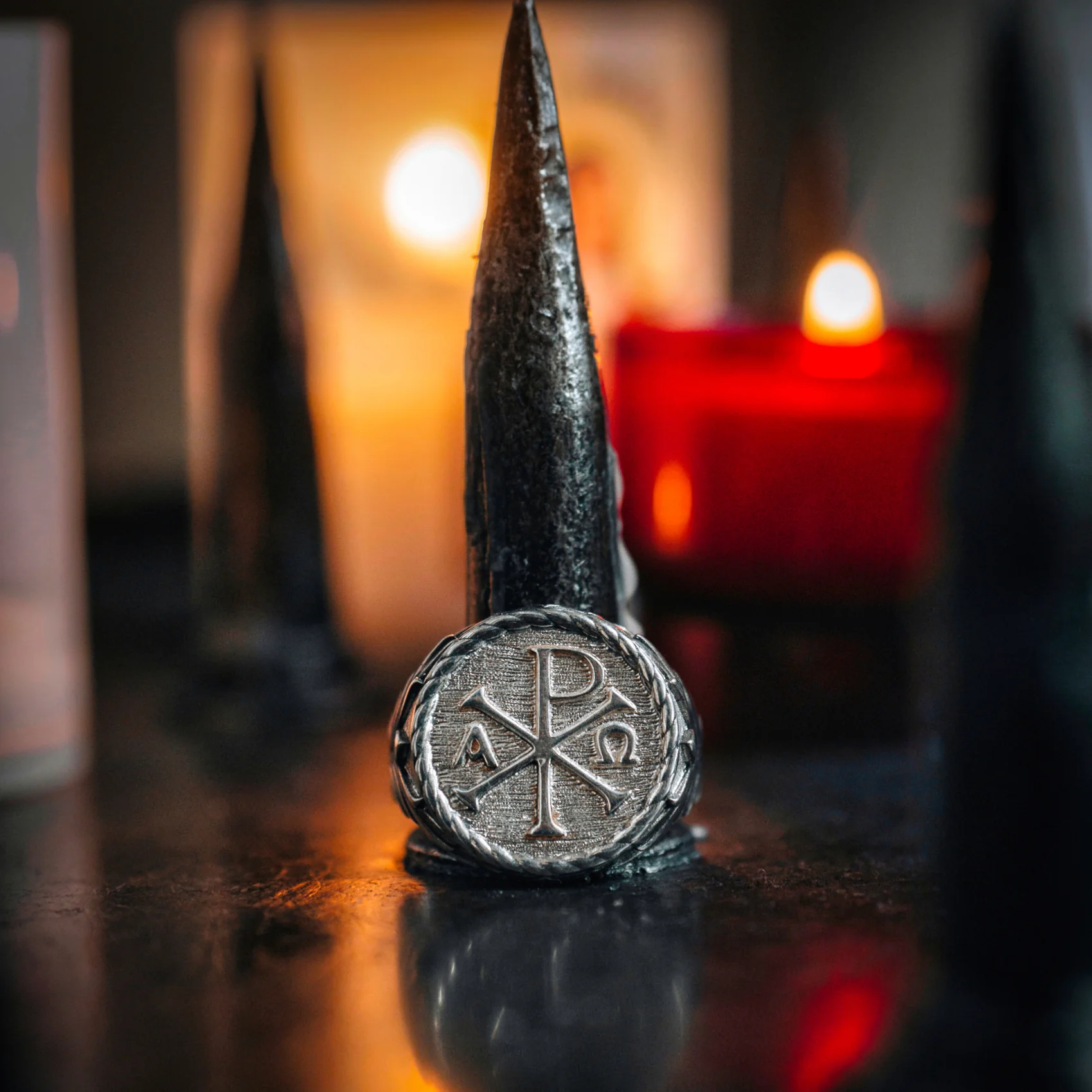 Chevalière Chrisme "Virtus" - Image 3