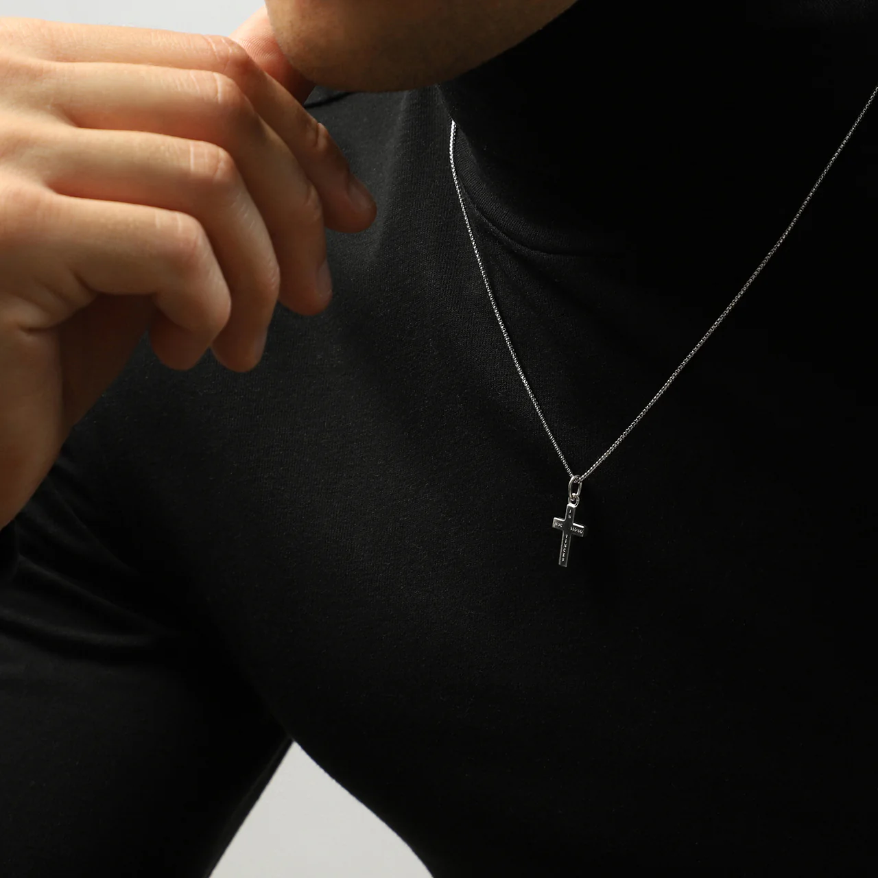 Collier croix Fides - Image 5
