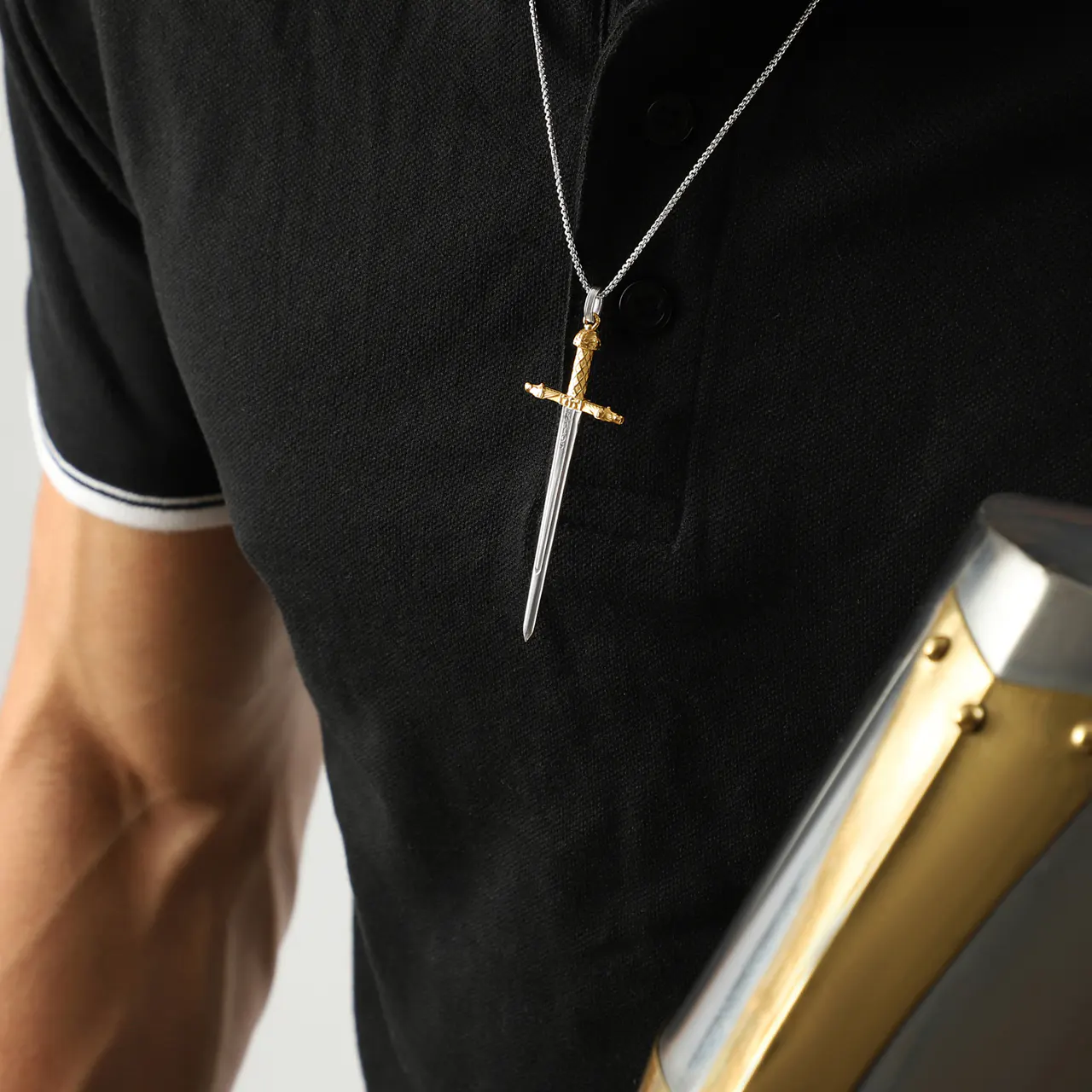 Collier "Joyeuse" épée des rois de France - Image 4