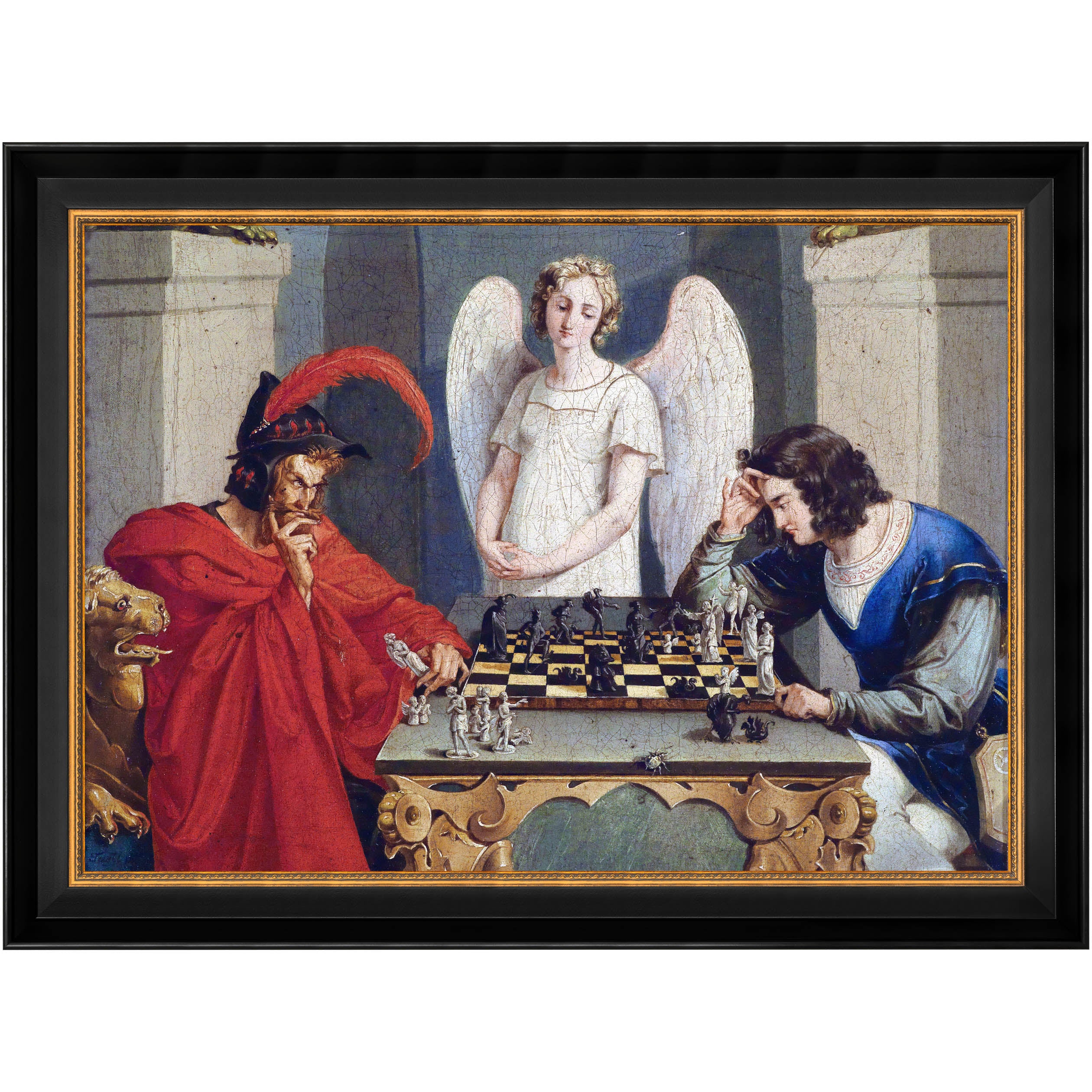 Faust jouant aux échecs avec Méphistophélès - Image 2