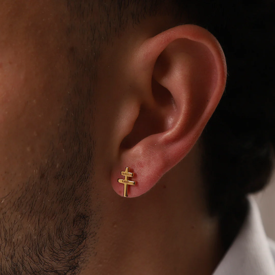 Puces d'oreilles croix de Lorraine - Image 6